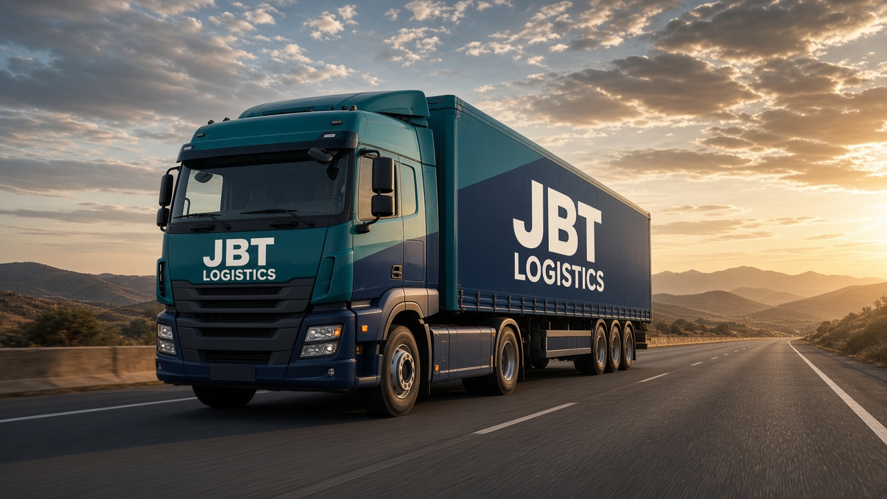 JBT Logistics lorry on highway
